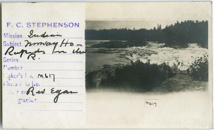 Rapids at Norway House, Man.