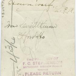 [An Indian crew setting sail for Oxford House carrying the missionary and his wife and child, Norway House, Man.]