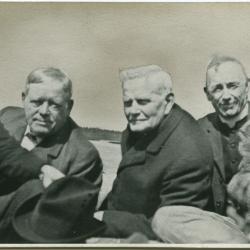 [Rev. J. Maclean, Rev. T. Ferrier, Rev. S.D. Chown, Rev. S.D. Gaudin, and John Meneno, the last Cree Indian to remember James Evans]