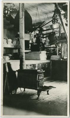 Interior of the Hudson's Bay store, Norway House, Man.