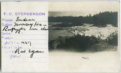 Rapids at Norway House, Man.