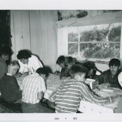 [Scenes from Norway House vacation school]