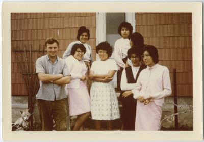 R.E. Allen, our student for the summer, along with our vacation school leaders