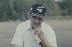 Art Solomon listening to the formal apology of the 31st General Council to the Native peoples.