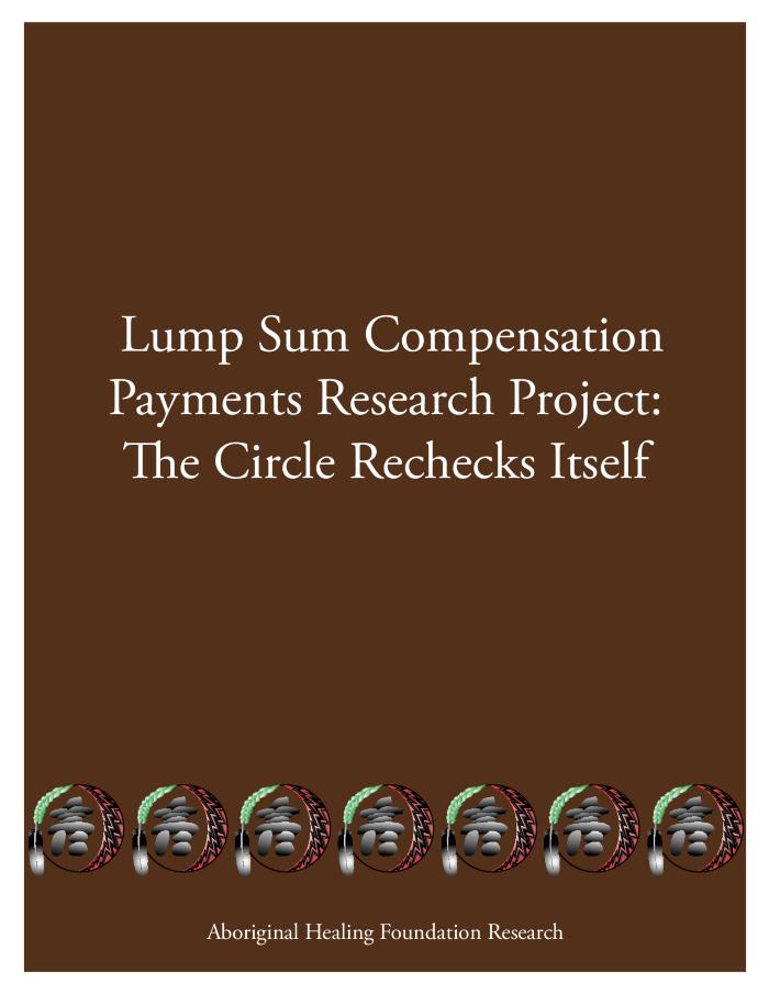 Lump sum compensation payments research project : the circle rechecks itself