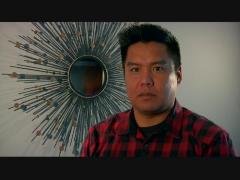 Peggy Shannon (Abrahams), Survivor, and Damien Abrahams, Intergenerational Survivor - St. Michael's, Alert Bay, British Columbia