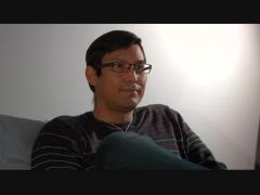 Ed Marten, Survivor, with Edwin and Ryan Marten, Intergenerational Survivors - Holy Angels Residential School, Fort Chipewyan, Alberta