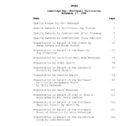RCAP Hearing: Cambridge Bay, NWT 92-11-17 [Audio]