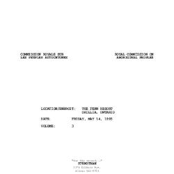 RCAP Hearing: Orillia, ONT 93-05-14 [Audio]