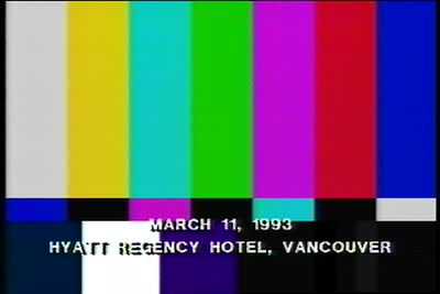 RCAP Hearing: Health Roundtable, Vancouver, BC 93-03-11 [Video]